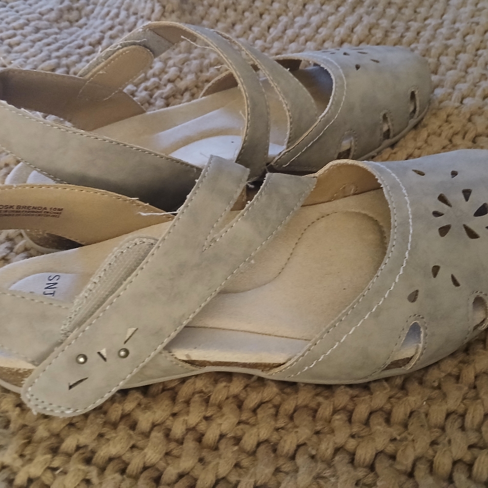 Earth Origins Bosk Brenda Coco Sandal S9ze 10 - Picture 2 of 7
